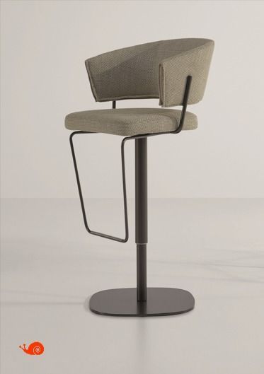 The upholstered seat with the curved and enveloping backrest ensures maximum comfort, this is the Bahia Too swivel stool with footrest from the Bonaldo collection. Here is the swivel version: Bahia Too swivel is with a metal column base and swivel mechanism, the seat is upholstered with fabric or leather in carefully selected colors, and to top it off, its finishes are simple and perfect. A modern and pleasant design, a line adaptable in both residential and hospitality environment. Column Base, Metal Columns, Swivel Stool, Luxury Dining Room, Luxury Dining, Modern Luxury, Dining Room, Dining Table, Furniture