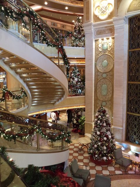 Christmas On A Cruise Ship, Christmas Cruise Ideas, Mexican Riviera, Winter Cruise, Christmas Cruise, Disney Cruise Vacation, Cruise Pictures, Christmas Cruises, Cruise 2023