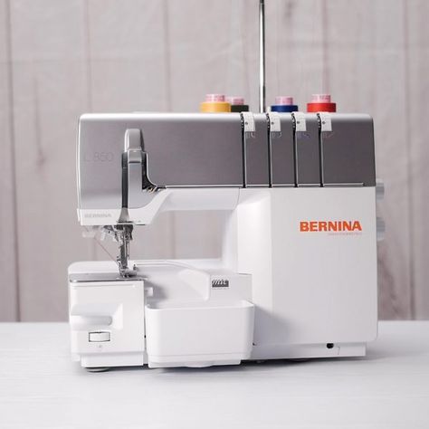 BERNINA Air Threading Overlocker | WeAllSew Bernina Serger, Coverstitch Machine, Craft Cart, Serger Thread, Overlock Machine, Serger Sewing, Bernina Sewing Machine, Bernina Sewing, Brother Sewing Machines