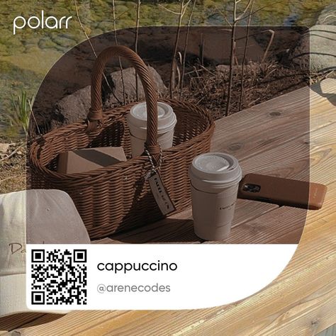 #editinghelp #polarrcodes #polarrfilters #aesthetic #aestheticsoft #filteredit #arenecodes #cappucino #vintagebrown #darkaesthetic #darkbrown #darkacademia #polarrqrcodes #polarrfilter #icon #soft #coffee #presets #polarrfcsunkissed Polarr Effect, Soft Brown Aesthetic, Foodie Filter Code, Foodie Preset, Iphone Edit, Code Aesthetic, Polarr Presets, Foodie Filter, Filter Code