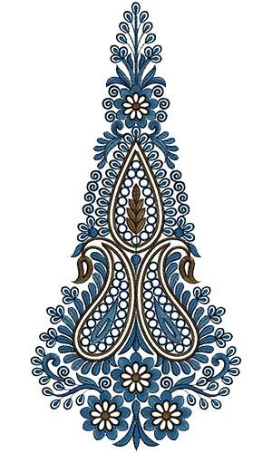 Lehenga Drawing, Native Embroidery, Kali Embroidery Design, Kali Design, Wilcom Embroidery, Motif Arabesque, Clothing Business, Floral Border Design, Border Embroidery Designs