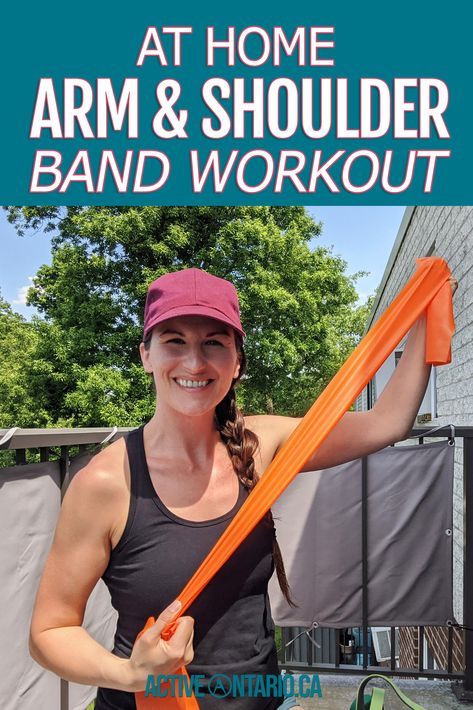 Bicep Workout With Bands, Resistant Band Workouts Arms, Resistant Band Arm Workout, Banded Arm Workouts, Arm Exercises With Resistance Bands, Resistance Band Exercises For Arms, Arm Workout With Resistance Bands, Exercises With Bands, Workout Resistance Band