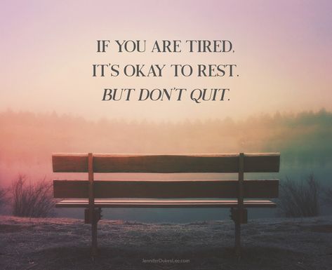 If you are tired, it's okay to rest. But don't quit. Time Lockscreen, Okay To Rest, Big Puzzles, Daily Calm, Cinta Quotes, Don't Quit, Happiness Quotes, Fb Covers, It's Okay