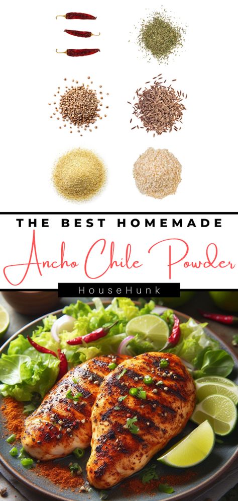 Infuse your dishes with authentic Mexican flavors using homemade ancho chile powder. Learn the origin, uses, and step-by-step recipe to make this smoky spice blend from scratch. Perfect for chili, stews, sauces, and more! Ancho Chile Recipes, Mexican Flavors, Aioli Sauce, Chile Recipes, Toast In The Oven, Ancho Chili, Keto Recipes Breakfast, Powder Recipe, Recipe Board