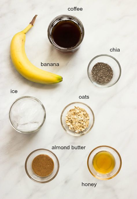 Coffee Banana Smoothie, Blackberry Smoothie, Smoothie Fruit, Banana Coffee, Chocolate Glazed Donuts, Oat Smoothie, Resep Diet, Smoothie Prep, Raspberry Smoothie