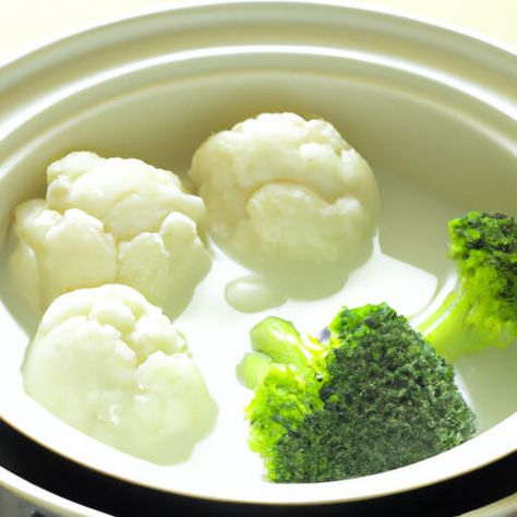 Cooking broccoli and cauliflower can be a tricky task. Knowing how long to boil them is essential to ensure that they are cooked properly and retain their flavor and texture. Boiling is a great way to cook these vegetables, as it helps to retain their nutrients and flavor. In this article, we will discuss the best way to boil broccoli and cauliflower, as well as how long to boil them for optimal results. The Best Way to Boil Broccoli and Cauliflower for Perfectly Cooked Veggies If you're lo... Boiling Broccoli, Boiled Cauliflower, Cooking Broccoli, Boil Cauliflower, Cook Broccoli, How To Cook Broccoli, Broccoli And Cauliflower, Boiled Vegetables, Creamy Dip