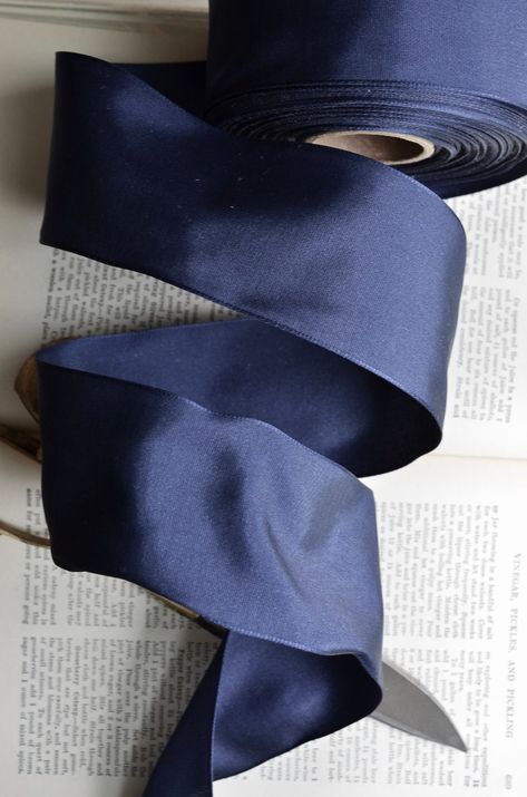 Dark Navy Wired Taffeta - Etsy Australia Dupioni Silk, Spring Fits, Lovely Shop, Blue Violet, Wired Ribbon, Silk Ribbon, Satin Ribbon, Dark Navy, Midnight Blue