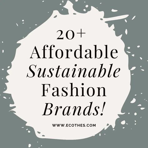 Want to buy from affordable sustainable clothing brands? We've compiled the ultimate list of sustainable, eco-friendly fashion you'll love. Sustainable Clothing Brands, Outfit Collage, Eco Friendly Clothing, Sustainable Fashion Brands, Eco Friendly Fashion, Clothing Brands, Sustainable Clothing, Fashion Brands, Affordable Fashion