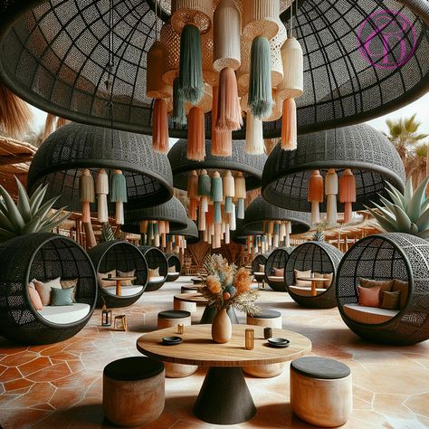 What〰️Vibes〰️are you getting… My @giLherrera twist of Modern Mexican Lounge Area with a VERY Cabo VIBE!! (Mexican 🇲🇽 Rattan Everything!!) . At CoLores Decor Our team is constantly experimenting with textures & “WOW” styles for a UNIQUE statement design for any room…Introducing TOP 🇲🇽 MeXican Artisan Design & CATAPULTING our culture’s Talent through the vision of our founder, GiL Herrera @giLherrera ♥️ . You think you know MeXican Artisan Design, but you have NO IDEA how PASSIONATE , CREATIV... Mexican Hotel Design, Aesthetic Mexican Restaurant, Luxury Mexican Restaurant, Traditional Mexican Restaurant, Neon Mexican Restaurant, Cafe Bar Design, Artisan Decor, Modern Mexican, Luxury Restaurant