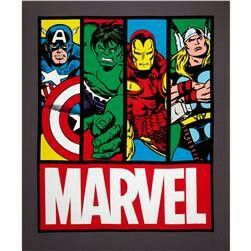 Superhero Quilt, Marvel Decor, Kapten Marvel, Thor Superhero, Marvel Comics Hulk, Marvel Avengers Comics, Arte Nerd, Hulk Comic, Avengers Art