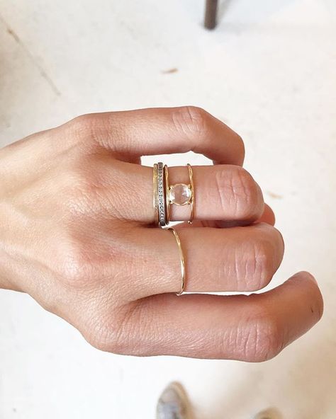 Double Band Engagement Ring, Cage Ring, Moonstone Engagement Ring Set, Double Band Ring, Middle Finger Ring, Double Band Rings, Vintage Engagement Rings Unique, Future Engagement Rings, Moonstone Engagement