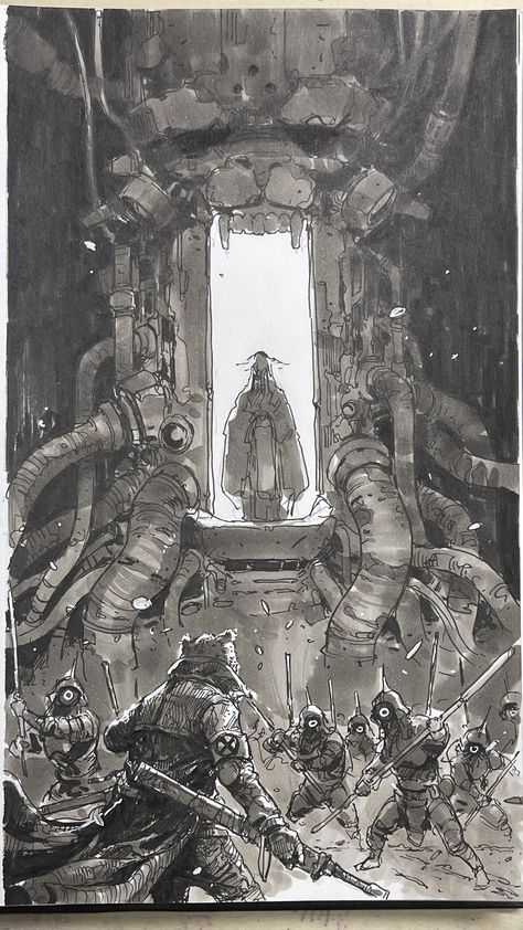 ArtStation - 327 Su Jian, Manga Reference, Space Hulk, Ink Drawings, Reference Poses, Hand Drawing, Art Reference Poses, Hulk, Ink Drawing