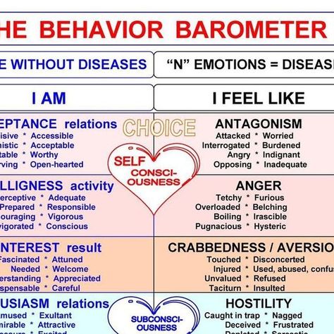 Gabriella Kovalenko on Instagram: "This chart sheds an interesting perspective on the emotional spectrum and its balanced and unbalanced expressions in children and adults.  The process of expanding consciousness is marked by the upward evolution from the unconscious domain to the conscious mind, which can ultimately bridge the gap between the lower identity and the higher self.   Understanding the difference between each of these domains allows you to become conscious of this process, which brings you closer to personal integration.   Whatever you are unconscious of remains under the surface of your own awareness. Unless you shine the light of consciousness on your deeper feelings, memories, desires, and reactions to the world, you will always remain hostage to your unconscious mind.   Yo Emotional Spectrum, Self Understanding, Expanding Consciousness, Interesting Perspective, Higher Perspective, Unconscious Mind, Conscious Mind, Let Go Of Everything, Shine The Light