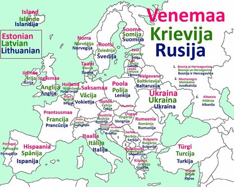 Estonian, Latvian, and Lithuanian Countries Name, Hungarian Culture, Learn Polish, Country Names, Word Of Advice, World Maps, How To Say, European Countries, Genetic