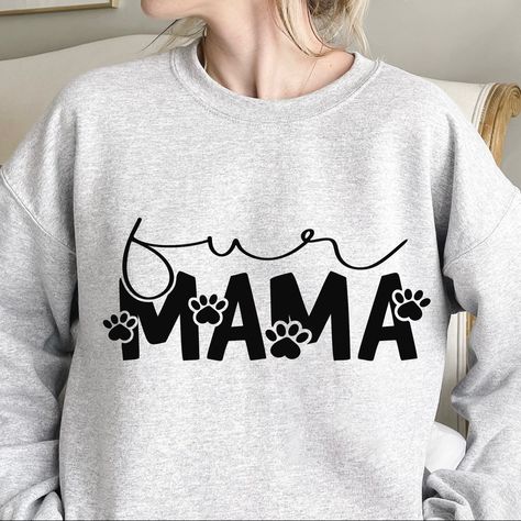 Get Your Animal Luv’n On Wearing This Fur Mama Sweatshirt 50/50 Cotton Blend Crew Neck Long Sleeve Fashionable Sizes: S M L Xl 1x 2x 3x 4x 5x Colors: Black White Grey Each One Hand Made Each One Made With Love Bundle Or Comment To Choose Color Size Up For An Oversized Look Like The Model Dog Mom Sweater, Mama Crewneck, Dog Mama Shirt, Dog Mom Sweatshirt, Mom Sweater, Fur Mama, Dog Sweatshirt, Dog Mom Shirt, Mama Shirts