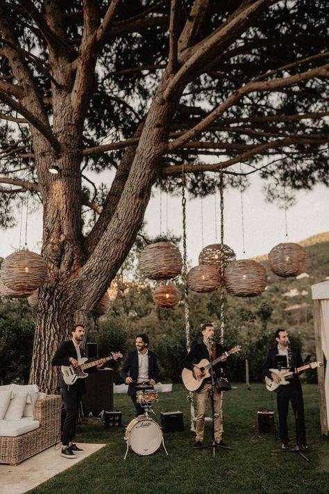 Intimate Concert, Beachy Wedding, Outdoor Stage, Mediterranean Wedding, Informal Weddings, Brewery Wedding, Backyard Birthday, Cottage Wedding, Rustic Wedding Inspiration