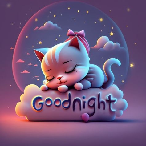 Cute Sleeping Cartoon, Goodnight Friend, Good Night Words, Good Night Cute, Night Hug, Cute Goodnight, Goodnight Pictures, Good Night Hug, Good Night Quotes Images