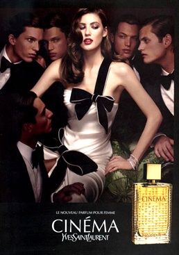 Yves Saint Laurent Cinema 50ml EDP Spray - Reveals the star lurking inside every woman.  http://www.eastendcosmetics.co.uk/yves-saint-laurent-cinema-50ml-edp-spray.html Michelle Alves, Perfume Adverts, Ysl Perfume, Saint Laurent Perfume, Fragrance Campaign, Fragrance Ad, Hermes Perfume, Popular Perfumes, Perfume Ad