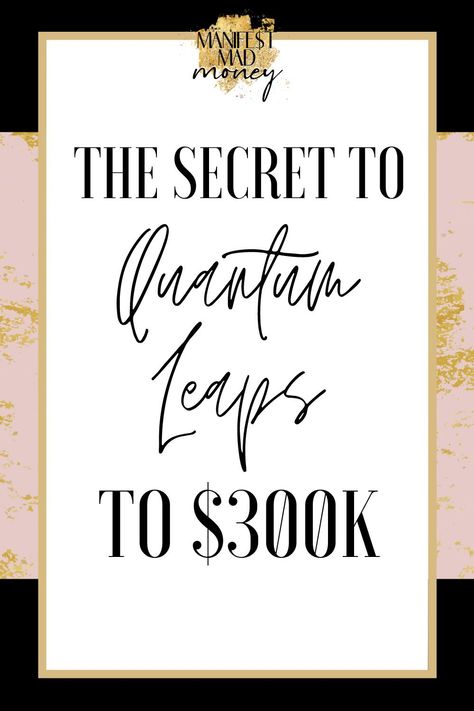 Wanna know the secret to my client Sarah quantum leaping from $0 to doubling her corporate salary and tracking $300k all within a matter of a few months? Sarah is sharing how she shifted into a client attraction magnet and money manifesting queen that enabled her to quit her corporate career where she was making $150k a year. You don't want to miss this episode. Tune in now! 150k Salary, Quantum Leaping, Jump Quotes, Quantum Jumping, Becoming An Entrepreneur, Money Mindset Quotes, Client Attraction, Corporate Career, Mad Money