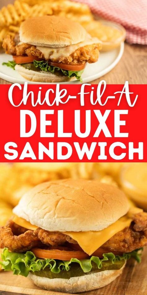 Chic Fil A Sandwich Recipe, Chick Fil A Spicy Chicken Deluxe, Crispy Chicken Sandwich Recipes, Copycat Chick Fil A Sandwich, Chick Fil A Chicken Recipe, Chick Fil A Chicken Sandwich Recipe, Chicken Breast Sandwich Recipes, Chick Fil A Recipe Copycat, Chick Fil A Recipe