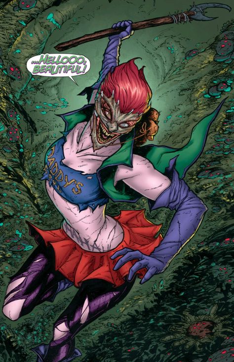 Duela Dent. Duela Dent, Dc Comics Vs Marvel, Joker Comic, Geeky Art, Female Villains, Comic Book Artwork, Batman Begins, Dc Villains, Batman Joker