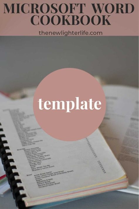 Recipe Templates Free, Free Microsoft Word, Making A Cookbook, Make Your Own Cookbook, Family Cookbook Project, Create A Cookbook, Witchy Kitchen, Diy Cookbook, Recipe Book Diy