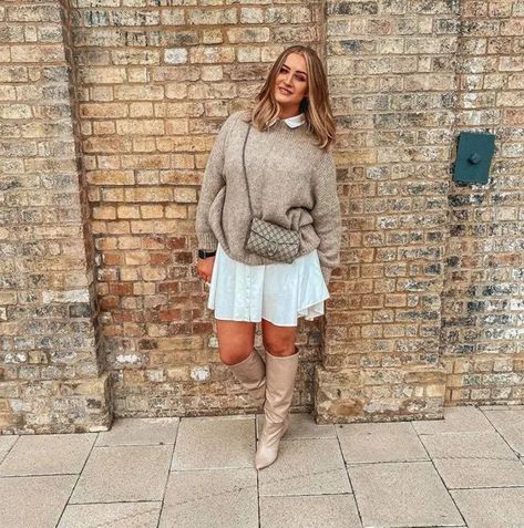 How To Style Shirt Dress Or Oversized Shirt This Fall | Fashionisers© - Part 9 Style A Shirt Dress, Shirt Dress Outfit Fall, Dress Outfit Fall, Style Shirt Dress, Baggy Shirts, Shirt Dress Outfit, Oversized Shirt Dress, Wardrobe Ideas, Pull Off