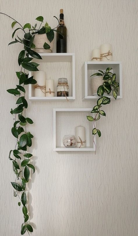 Floating shelves stand Wall Boxes Decor Ideas Living Room, Shelf Organizer Ideas, Floating Shelves Decor, Fall Room Decor Diy, Shelves Decor, Room Ideas Living Room, Shelf Decor Bedroom, Floating Shelf Decor, Fall Room Decor