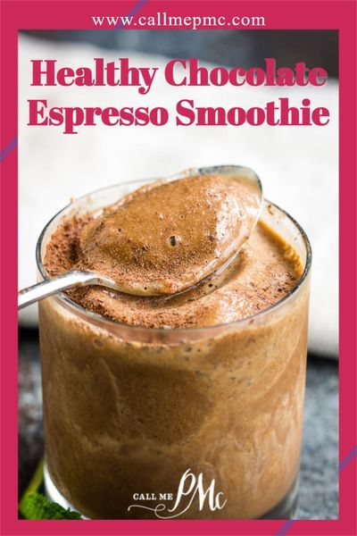 Espresso Smoothie, Coffee Smoothie Healthy, Shake Recipes Healthy, Nutrition Breakfast, Chocolate Protein Smoothie, Unflavored Protein Powder, Chocolate Protein Shakes, Workout Nutrition, Mid Afternoon