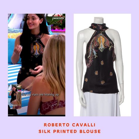 @leahkateb episode 2 Vintage @roberto_cavalli sold out on the RealReal, listed on Poshmark $300 #loveislandusa #loveislandusastyle #loveislandusaoutfits #loveislandstyle #loveislandoutfits #loveislandoutfitlinks #loveisland #arianamadix #arianamadixoutfits #arianamadixstyle Love Island Outfits, Love Island Usa, Robert Cavalli, Usa Dresses, Island Style, Love Island, Roberto Cavalli, Casual Fits, High Fashion