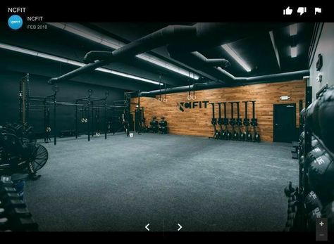 Crossfit Gym Interior, Crossfit Box Design Ideas Gym Interior, Gym Setup Ideas Commercial, Commercial Gym Design Interiors, Industrial Gym Design, Crossfit Gym Design Ideas, Gym Ideas Design Commercial, Crossfit Box Design, Crossfit Gym Design