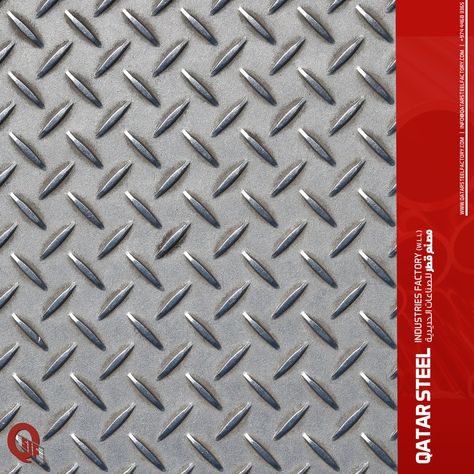 We produce different forms of checkered plate; such as tear drop mild steel chequered plates, diamond shape mild steel checkered plates and embossed mild steel plates. Need assistance? Our friendly, knowledgeable associates are ready to help.  info@qatarsteelfactory.com | +97444603365 Industries Factory, Checkered Plate, Building Stairs, Steel Stairs, Steel Plates, African Market, Steel Sheet, Mild Steel, Steel Plate