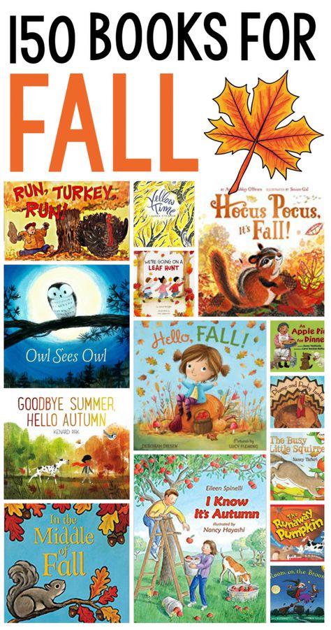 Check out this huge list of fall books for preschool through second grade! #fall #readaloud #preschool Fall Books Preschool, Fall Books, Thanksgiving Books, Fun Stories, Short Stories For Kids, Fall Reading, Fall Preschool, Fallen Book, Preschool Books