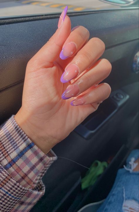 Lilac French Nails, French Nails With Pearls, Nails Lilac, Nails With Pearls, Snake Nails, Lilac Nails, All Things Beauty, Nails Nails, French Nails