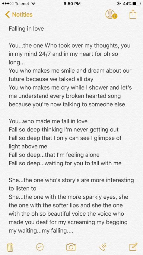 Wrote my first poem about how broken you can be from falling in love, let me know what you think ❤️ Poem About First Love, Essay For Crush, How Can I Confess To My Crush, What To Write About Him, Falling In Love Poem, Dear Crush Letters, Love Letters From Him, Falling For Someone You Cant Have, Poem About Falling In Love