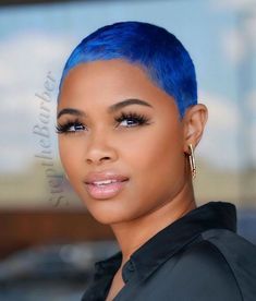 25 Best Hair Colors for Dark Skin Taking the Stage in 2021 Hair Color For Dark Skin Tone, Hair Colors For Dark Skin, Short Blue Hair, Hair Color For Dark Skin, Short Hair Designs, Short Shaved Hairstyles, Natural Hair Short Cuts, Short Hair Black, Colors For Dark Skin