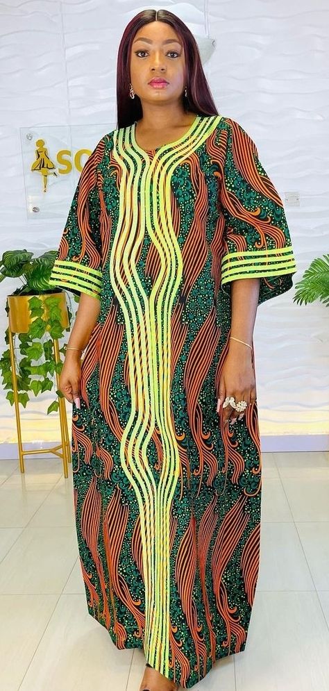 Ankara Bubu Gown Styles For Women Long, Ankara Long Gown Styles For Mummy, Gown Styles For Women, Ankara Bubu Gown Styles, Long Ankara Maternity Gowns, Boubou Gown, Ankara Bubu, Bubu Gown For Pregnant Women, Kampala Gown Styles For Ladies 2022