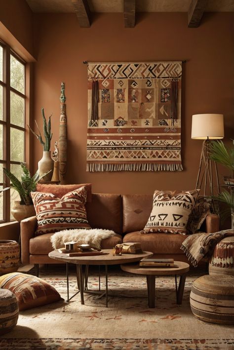 Transform your space into a tribal retreat with Sherwin Williams Nomadic Desert - discover how to add tribal flair effortlessly. #ad     #Colortrend #wallpaint2024  #color2024  #DIYpainting  ##DIYhomedecor  #Fixhome Southwest Living Room Paint Colors, Nomadic Desert Sherwin Williams, Nomadic Desert Paint, Sherwin Williams Nomadic Desert, Arizona Decor Interior Design, Southwest Living Room Decor, Retreat Sherwin Williams, Southwest Decor Living Room, Southwestern Living Room Ideas