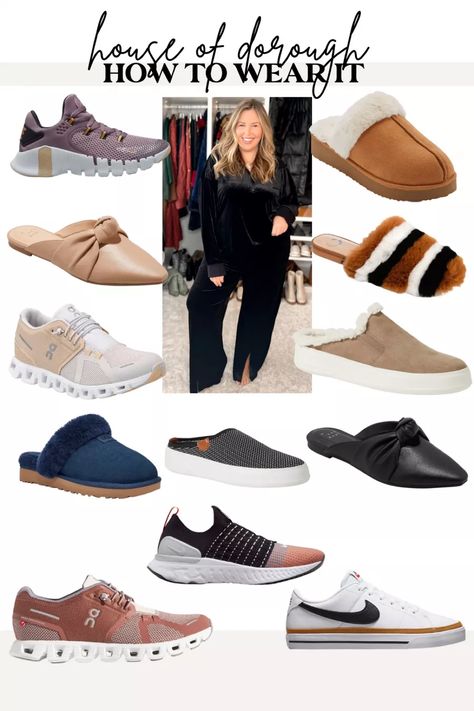 What shoes to wear with this velvet set (or any athleisure set like this you may have)! Basically: sneakers, mules, or slippers - hope this helps! Most of these are on sale!! Nike Nordstrom Academy Target shoes Uggs On cloud Sneakers Slip ons. On Cloud Sneakers, Shoes Uggs, Cloud Sneakers, What Shoes To Wear, On Cloud 5, Slip On Tennis Shoes, Velvet Lounge, Velvet Set, Target Shoes