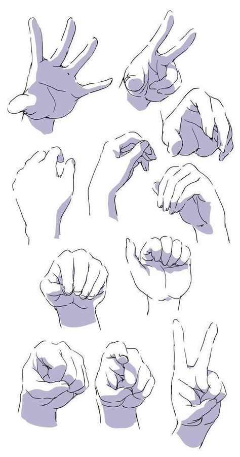 Hands Shading Reference, Hand Shading Reference, Hands Reference Drawing Tutorials, Anime Hands Reference, Hand Pose Reference Drawing, Pointing At Self Pose, Hand Study Drawing, Hand Pose Drawing, Drawing Hands Reference