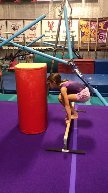 Punch Gymmastics on Instagram: "The birdie perch is one of our favorite ways to drill the squat on!! It teaches muscle memory, and confidence to get on top of the bar. #level3 #level3gymnast #level3gymnastics #gymnastics #gymnasticsdrills #gymnasticsdrillsandskills #unevenbars #unevenbarstraining #gymnasticstraining #musclememory #confidece #squaton #gymnasticscoach #gymnasticsvideos #gymnasticscoaching #lovecoaching #lovegymnastics #punchgymnastics" Recreational Gymnastics, Gymnastics Ideas, Gymnastics Drills, Gymnastics For Beginners, Gymnastics Coaching, Uneven Bars, Gymnastics Training, Gymnastics Videos, Muscle Memory