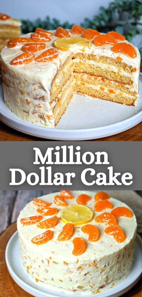 Million Dollar Cake Pineapple, Millionaires Cake Recipe, Pineapple Cake Box Recipe, Million Dollar Cake, Millionaire Cake Recipe, Millionaire Cake, Million Dollar Recipes, Million Dollar Pie Recipe, Million Dollar