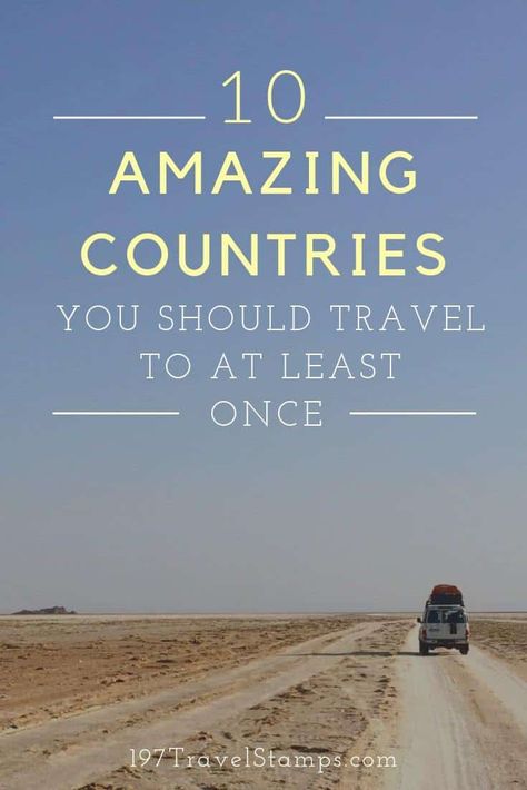 The 10 best international travel destinations. Unique countries to travel to for couples, solo travelers. photography lovers and those on a budget. #bucket lists #cheap travel destinations #affordable travel Cheap Travel Destinations, Hiking Patagonia, Countries To Travel, Holiday Travel Destinations, Travel Stamp, Popular Travel Destinations, Travel Destinations Bucket Lists, Top Travel Destinations, Destination Voyage