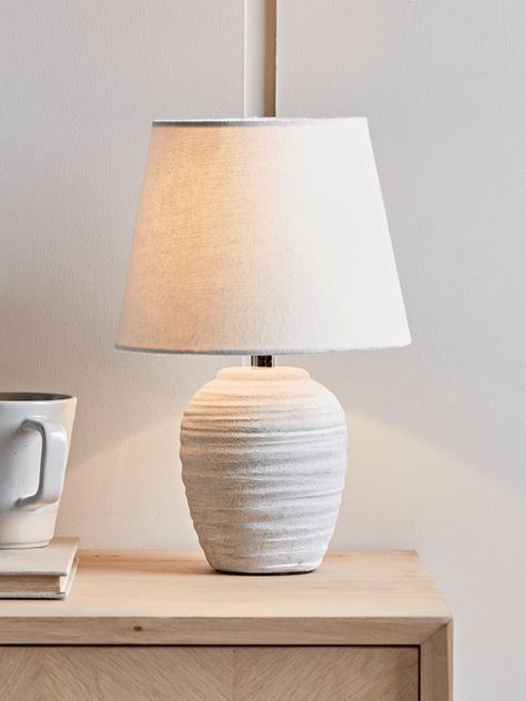 Bed Side Lamps, Bed Side Table Lamp, Bed Side Table Lamps, Neutral Lamps, Piano Lounge, 2020 Bedroom, White Lamps, Textured Concrete, Side Table Lamp