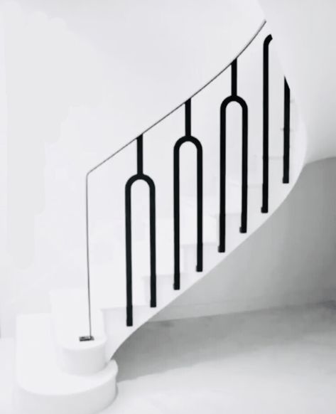 Eric Schmitt, Iron Stair Railing, Interior Staircase, Hand Rail, Stair Case, Stair Handrail, Lan Can, Staircase Railings, Interior Stairs