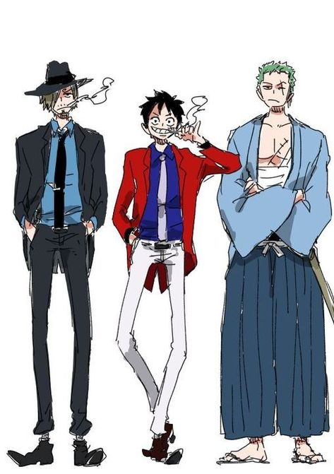 One Piece Crossover, Clothes Swap, رورونوا زورو, Lupin The Third, One Piece Meme, Lupin Iii, One Piece Funny, Cute Monkey, One Piece Pictures