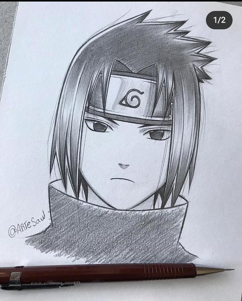 Sasuke Drawing, Anime Sasuke, Naruto Painting, Abstract Pencil Drawings, Naruto Sketch Drawing, Art Fan, Naruto Sketch, Best Anime Drawings, Girl Drawing Sketches