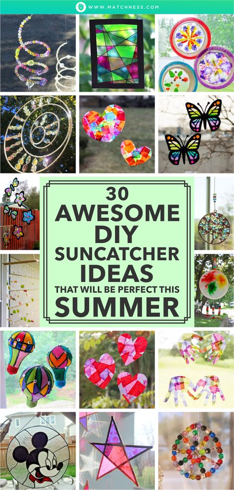 Melted Bead Suncatcher Diy, Diy Outdoor Suncatcher, Suncatchers Diy How To Make, Garden Sun Catchers Diy, Beaded Suncatchers Diy, Stained Glass Suncatchers Diy, Diy Sun Catchers With Beads, Window Sun Catchers Diy, Resin Suncatcher Diy