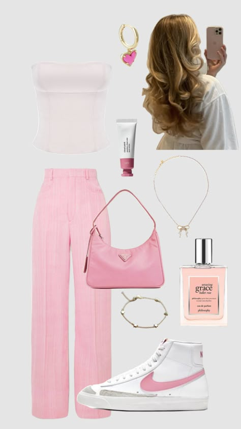 Elle Woods Style, Elle Woods Nails, Elle Woods Outfit Ideas, Elle Woods Aesthetic Outfits, Elle Woods Inspired Outfits, Elle Woods Outfit, Elle Woods Aesthetic, Legally Blonde Outfits, Woods Outfit