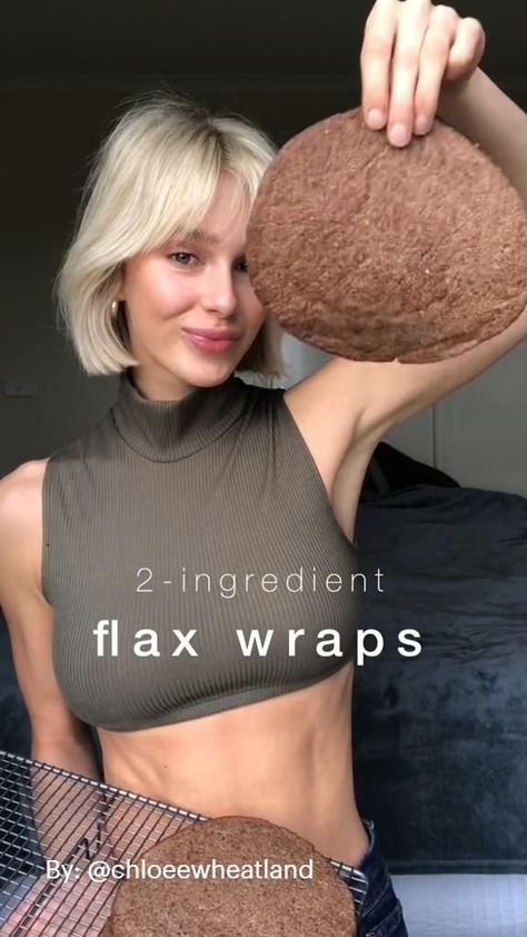 2-Ingredient Flax Wraps in 2022 | Healthy food motivation, Healthy snacks recipes, Healthy snacks Food Motivation, Healthy Food Motivation, Diet Help, Flaxseed, Snacks Recipes, Vegan Foods, Healthy Nutrition, Healthy Snacks Recipes, Interesting Food Recipes